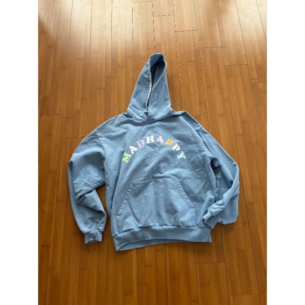 Madhappy Pastels French Terry Hoodie Light Blue Men's Medium